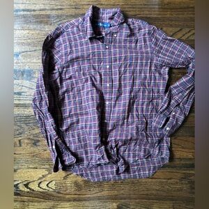 Ralph Lauren Blue Label Red Plaid Shirt
